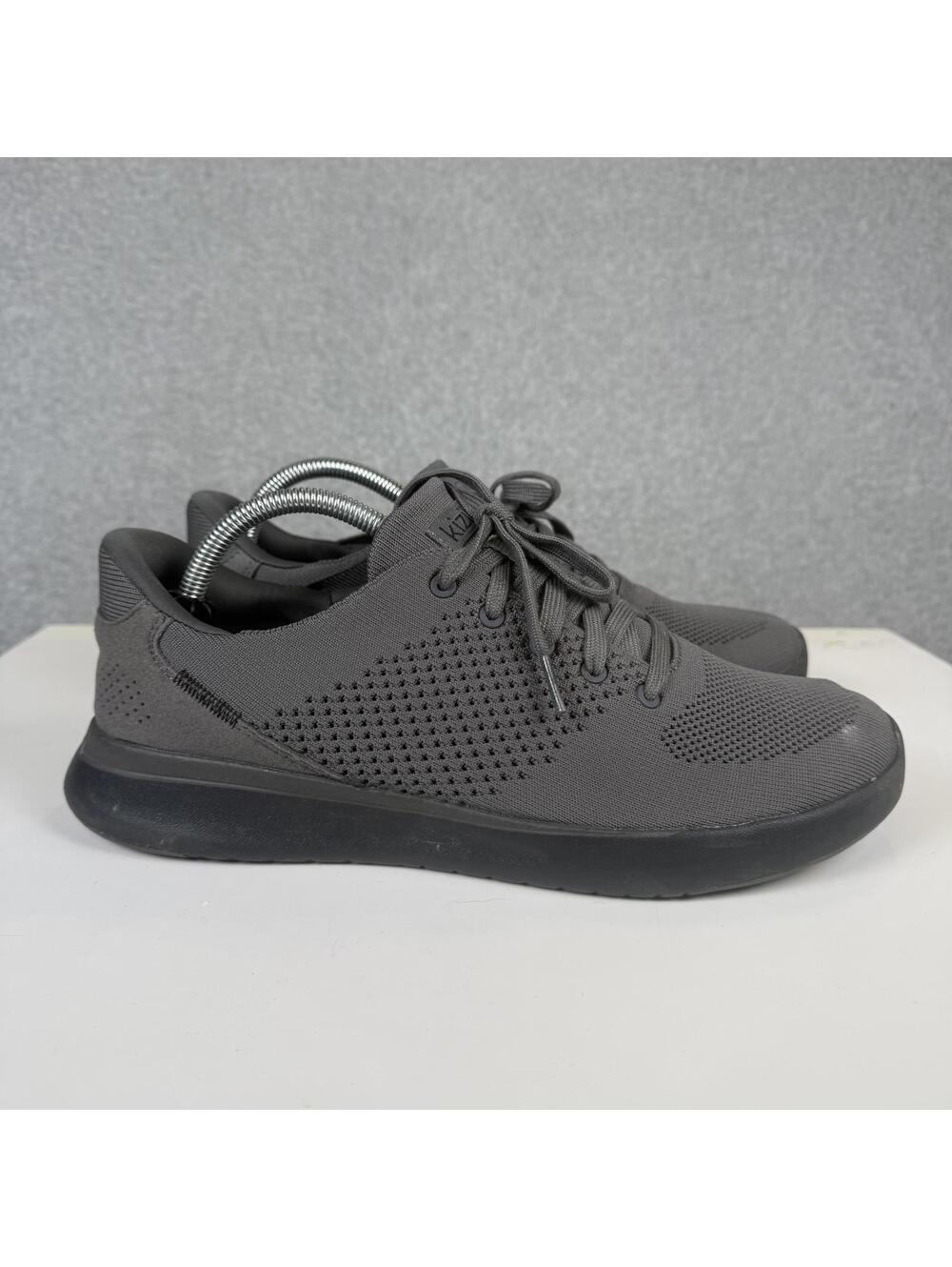 Kizik Lima Graphite Black/Gray Mens 10-11.5Extra Wide Athletic Sneaker
